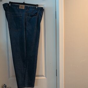 Harbor Bay Relaxed Blue Jeans Classic Comfort